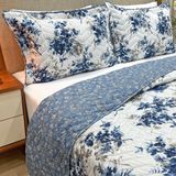 Conjunto Casal King Size Juliette 100% Algodão Toque Super