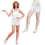 Calcinhas Com Babados Malco Modes Lisa Tanga/rumba Booty N20 White