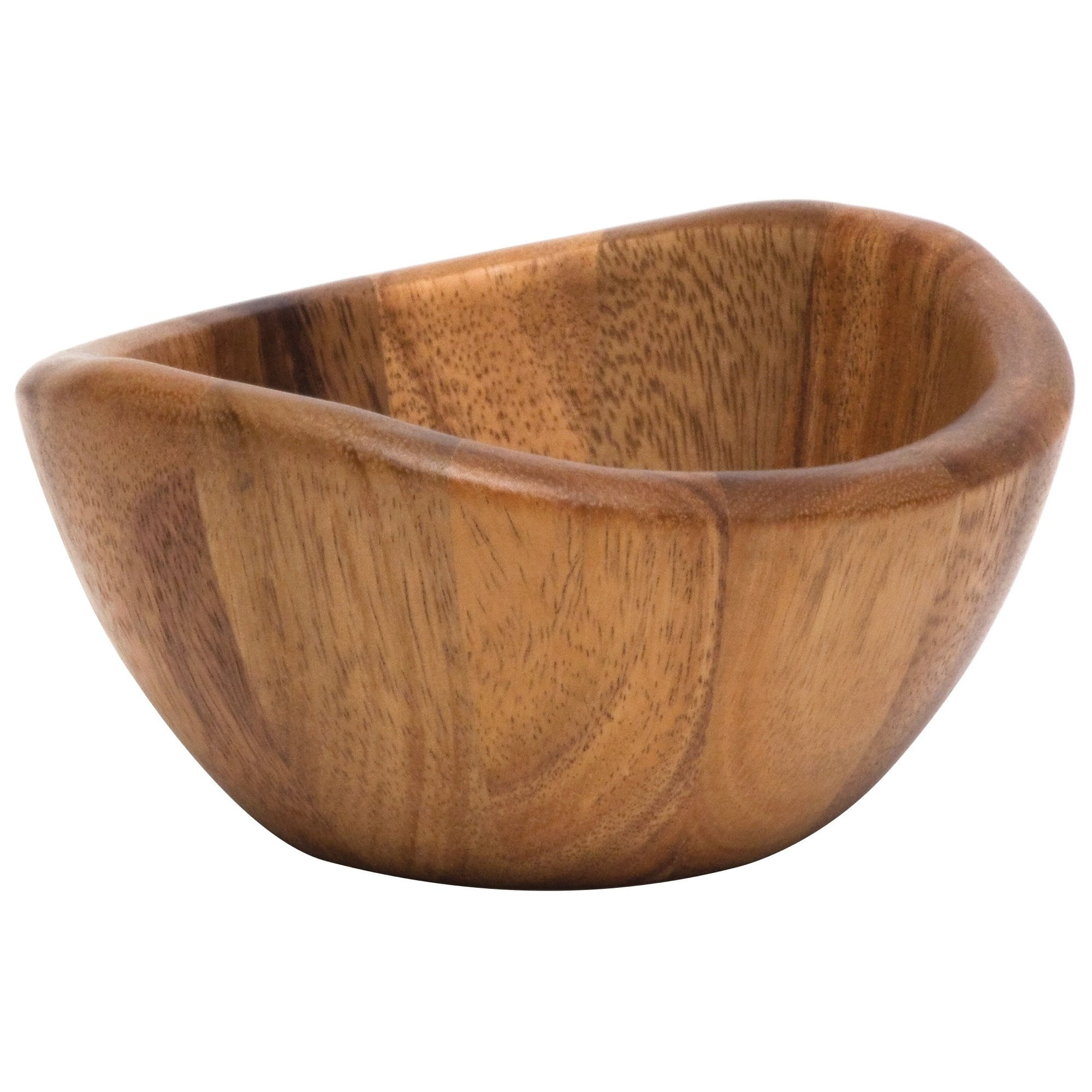 Serving Bowl Lipper International Acacia Wave For Fruits, 4 Unidades