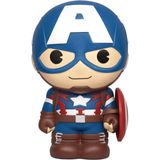 Bank Marvel Captain America, 20 Cm, Pvc, Decoração De Casa, Colecionável