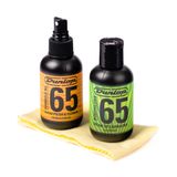 Kit De Polimento De Guitarra Jim Dunlop System 65 (6501) Com Limpador E Cera