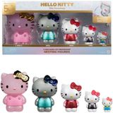 Pack 5 Figuras Hello Kitty Especial 50 Anos Hello Kitty 4322