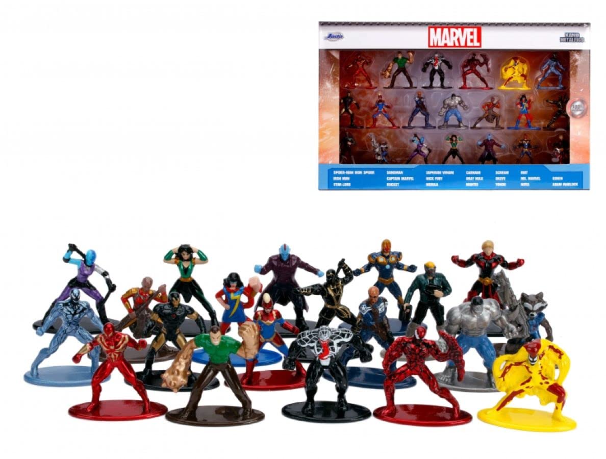 Figuras Colecionáveis Jada Toys Marvel 1.65 Die-cast Metal X20
