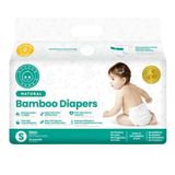 Fraldas Little Toes, Viscose Natural Descartável, Tamanho 1 X 36 Unidades