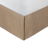Saia De Cama Greenland Home Burlap Natural King Size 38 Cm Drop