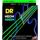 Cordas Para Baixo Dr Strings Hi-def Neon Ngb-40