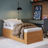 Cama Solteiro 188x88cm 3 Em 1 Matrix Nature