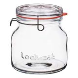 Pote Com Tampa Removível Luigi Bormioli Lock Eat Em Vidro - 1,5 L