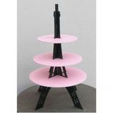 Bandeja-suporte Tipo Torre Para Doces E Bolos Em Mdf