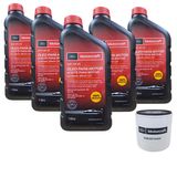 Kit 5 Litros Óleo Lubrificante Do Motor Motorcraft Sae 5w20 100% Sintético + Filtro De Óleo Do Motor Original Ford Fiesta Ecosport Courier Escort