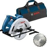 Serra Circular 184mm 1300w Gks 130 Com Disco E Bolsa 480mm Bosch 110v-110v