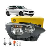 Farol Para Bmw 120i 125i M135i 2011 A 2019 Direito Hella