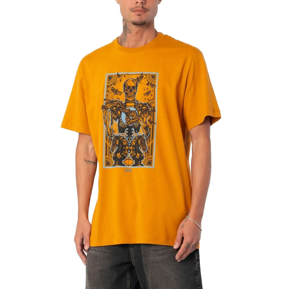 Camiseta Mcd Cavaleiro Peste Arco Ocre Barbaro