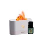 Kit Difusor De Aroma Umidificador + Essência 10ml