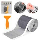 Filtro Adesivo Pvc Ralo 5mx10cm + Espatula Plastico 12,5x5,5