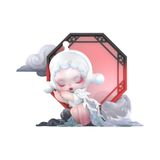 Figura Pop Mart Skullpanda Aisling De 10 Cm De Altura Para Decoração De Casa