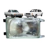 Farol Para Saveiro Voyage 1985 A 1986 Lente Vidro Le