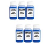 Kit 6un Limpa Prata 925 Maxim 250ml Azul Grande Liquido