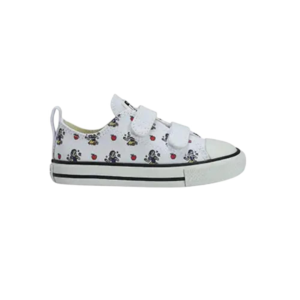 Tenis All Star Chuck Taylor 2v Ref Ck13730001 Branco/preto/branco