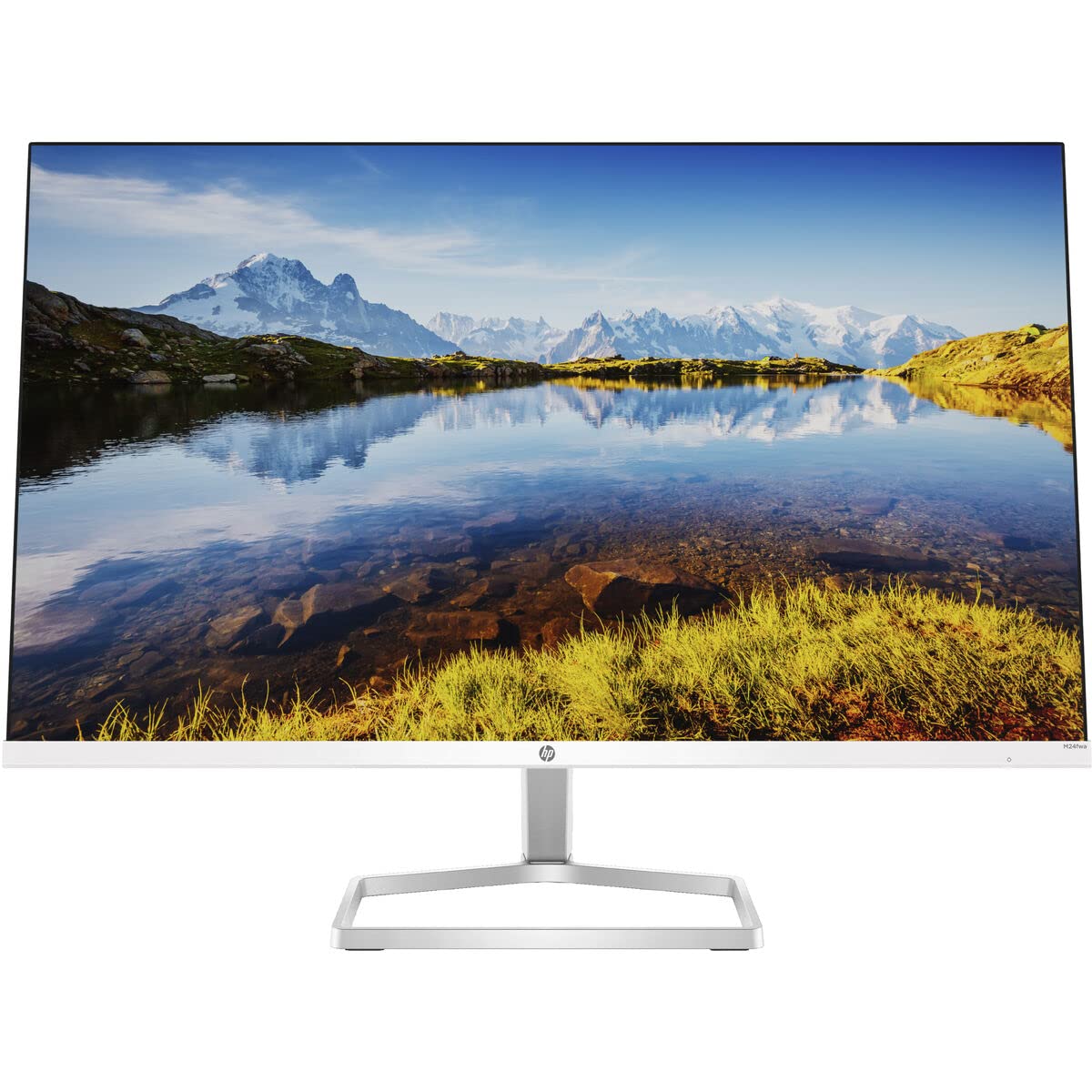 Monitor Hp M24fwa 23,8" Fhd Ips Led Retroiluminado Com Áudio Branco