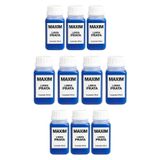 Kit 10un Limpa Prata 925 Maxim 250ml Azul Grande Liquido
