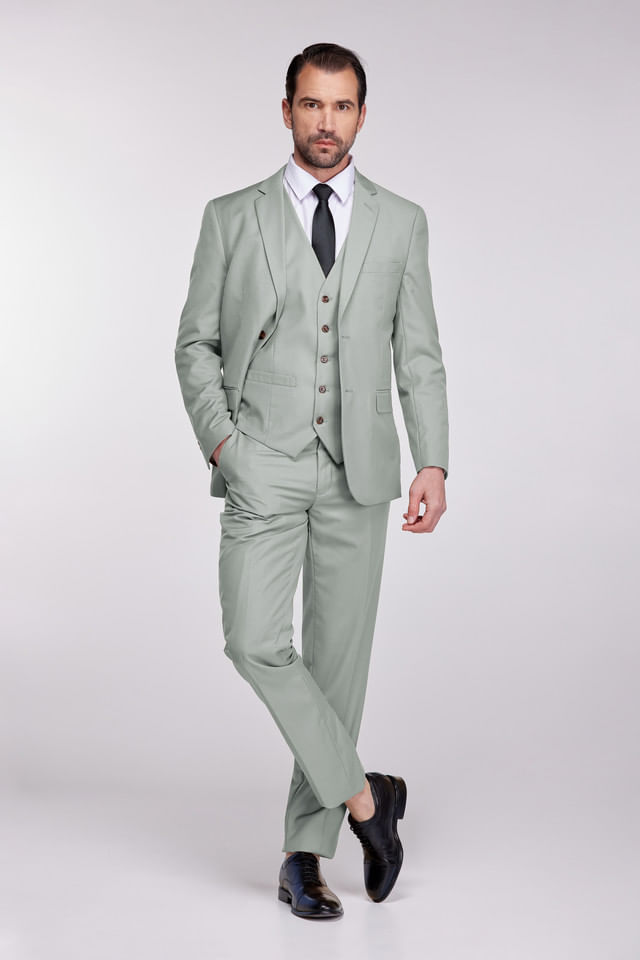 Suit Braveman, 3 Peças, Colete Premium, Slim Fit Para Homens