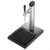 Torre De Chopp Electrolux Beer Flow Inox 1 Torneira E Base Preta Para Cervejeira Home Bar Torre De Chopp Beer Flow Electrolux