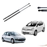 Par Amortecedores Tampa Porta-malas Livina Peugeot 206