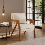 Poltrona Decorativa Moderna Luxo Para Sala Escritório França