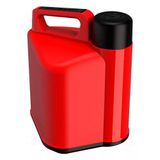 Botijão Garrafa Térmica 5l Turim Unitermi Café Água Vermelho