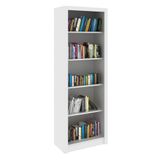 Estante Livreiro Multiuso 4 Prateleiras Me4104 Branco - Tecno Mobili