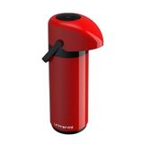 Garrafa Térmica Pressão Verona 1 L Vermelha - Unitermi