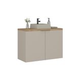 Gabinete Nature Estilare Com Cuba - 90cm 90cm