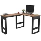 Mesa Para Computador Em L Chess F04 Preto-solanum - Mpozenato