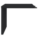 Mesa De Apoio Lateral 89cm Tamburato Preto - Artany