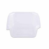 Pote Quadrado 150ml Com Tampa Cristal Com 20 Un