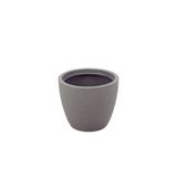 Vaso Tramontina Asteca Em Polietileno Granito Pedra Com Prato 32 Cm Tramontina