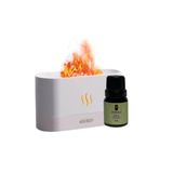 Kit Difusor De Aroma Umidificador + Essência 10ml