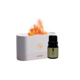 Kit Difusor De Aroma Umidificador + Essência 10ml
