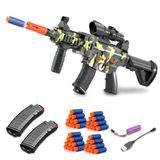 Pistola De Brinquedo Soft Bullets Bytewar M416 Foam Blaster Com Escopo 40 Dardos