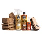 Kit De Detalhamento De Limpador E Condicionador De Couro Chemical Guys