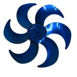 Helice Do Ventilador 30cm 6 Pás Azul Metálico Mondial