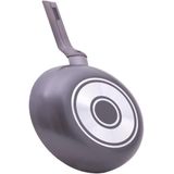Frigideira Ceramica Antiaderente Grande 26cm Fogão Cooktop Gás Sartin Grafite Mimo Style