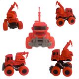 Brinquedo Caminhão Construção Fricção Infantil Colorido