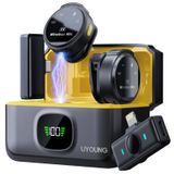 Microfone De Lapela Sem Fio Uyoung Para Iphone/ipad/android/pc