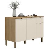 Balcão De Cozinha Com Tampo 120cm Laura Plus Soft/freijó Z06 - Mpozenato