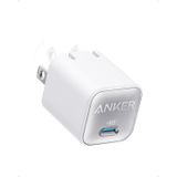 Carregador Anker Nano 30w Usb C Gan Piq 3.0 Para Iphone Galaxy