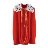 Roupão Costume Beistle Red King Queen Para Criança, Tamanho 33 Cm