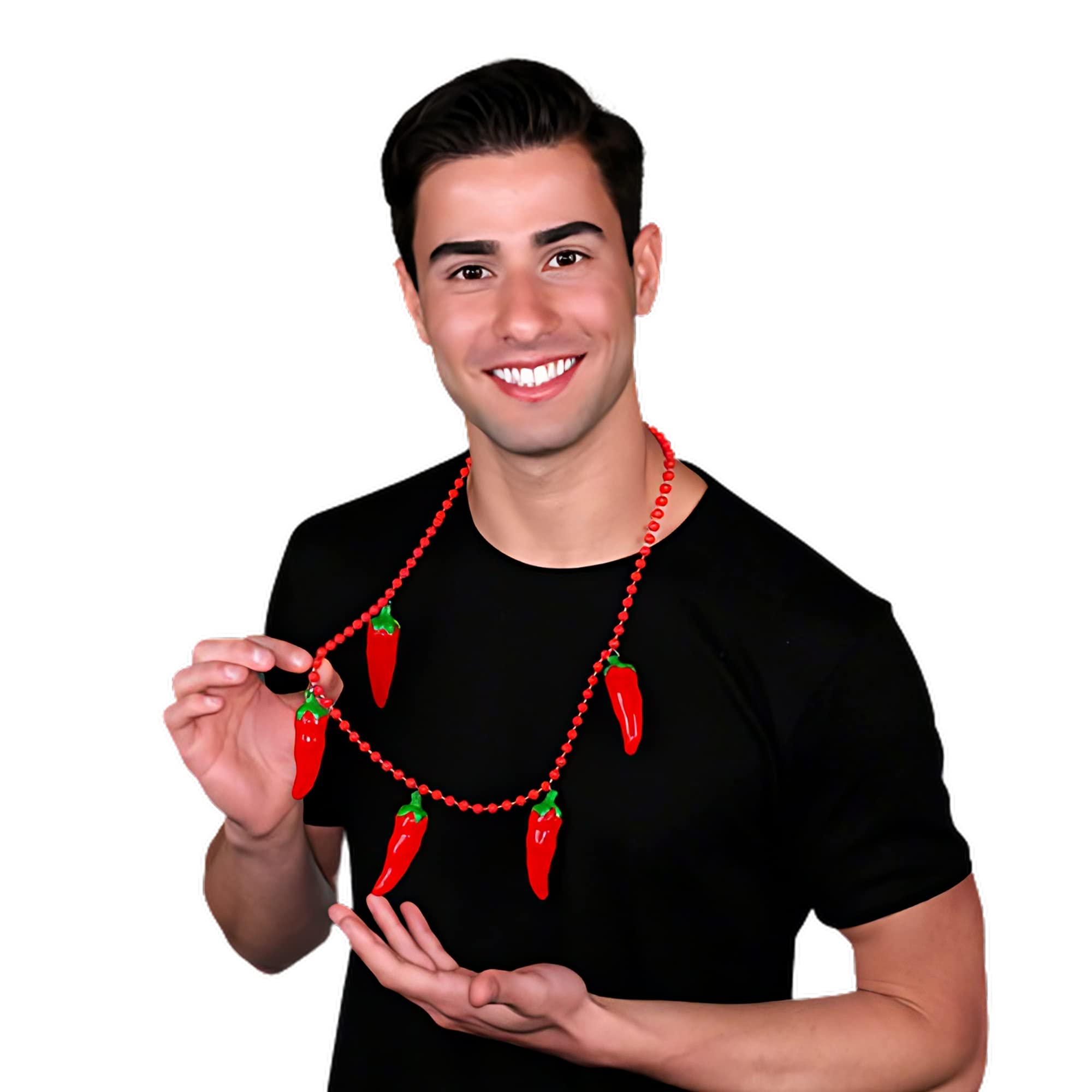 Colar Blinkee Cinco De Mayo Unlit Jumbo Five Chili Pepper