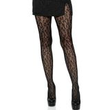 Meias Leg Avenue Dark Alternative Animal Fishnet Leopard